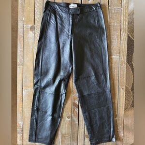 Bagatelle Black Leather Pants